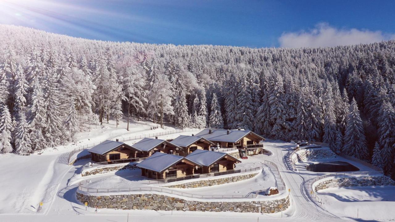 Blockhausen Luxus Chalets Oberschwarzenberg Luaran gambar