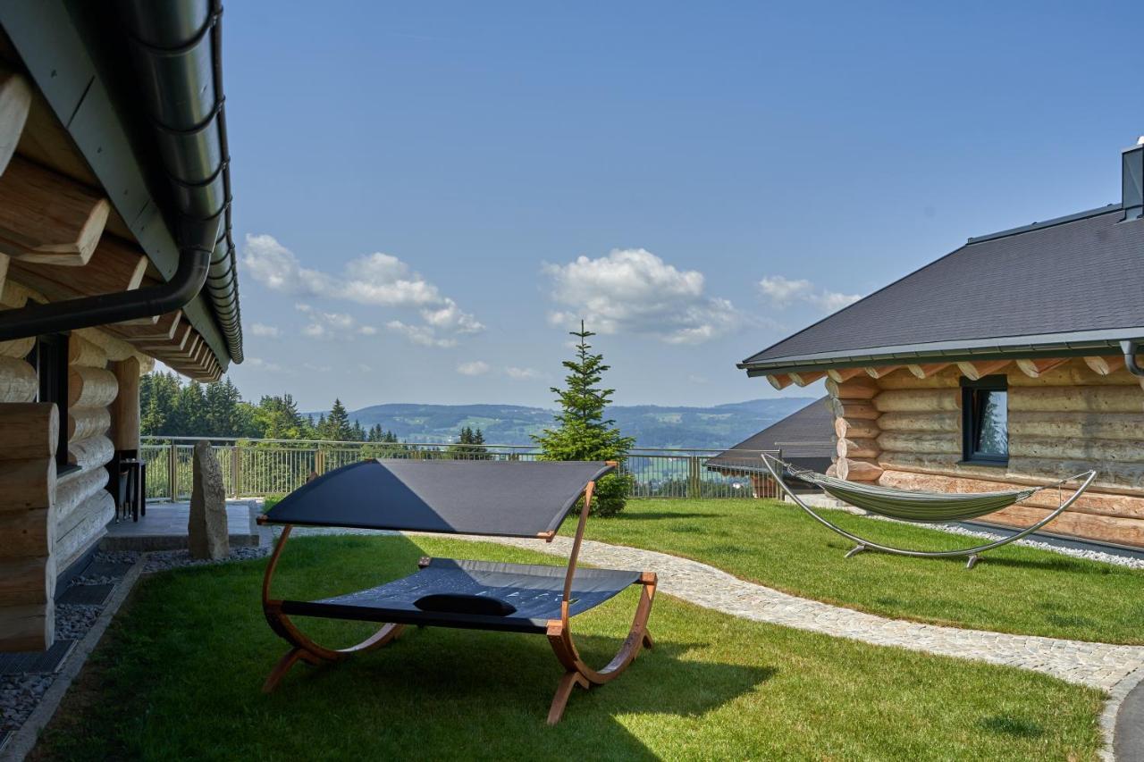 Blockhausen Luxus Chalets Oberschwarzenberg Luaran gambar