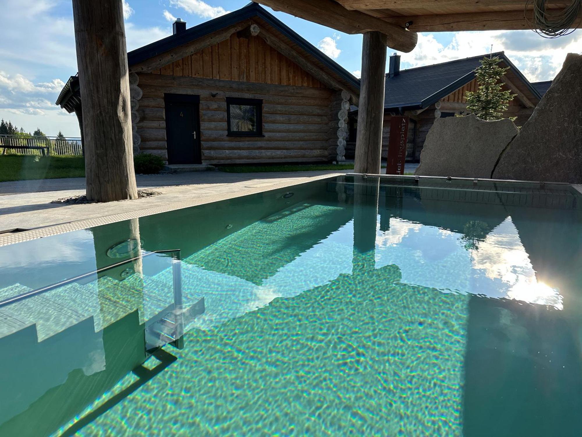Blockhausen Luxus Chalets Oberschwarzenberg Luaran gambar